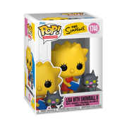 THE SIMPSONS - POP FUNKO VINYL FIGURE 1740 LISA WITH SNOWBALL II 9CM