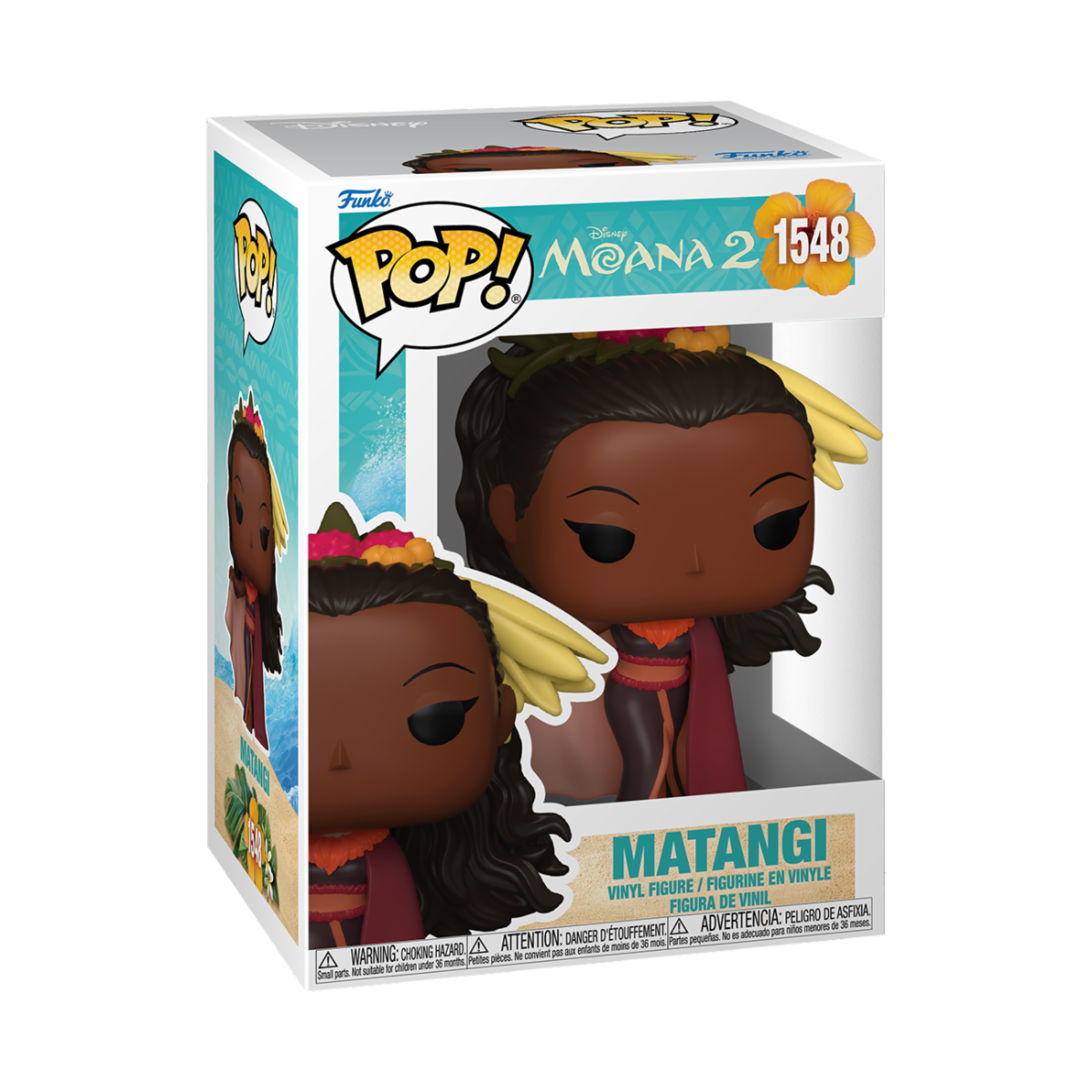 DISNEY: MOANA 2 (OCEANIA 2) - POP FUNKO VINYL FIGURE 1548 MATANGI 9CM