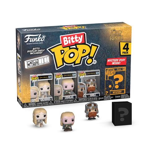75457 - THE LORD OF THE RINGS - FUNKO BITTY POP VINYL FIGURE - GALADRIEL (4PK)
