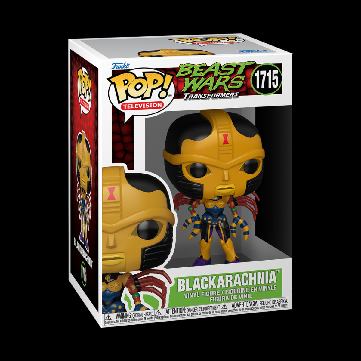 TRANSFORMERS - POP FUNKO VINYL FIGURE 1715 BLACKARACHNIA 9CM