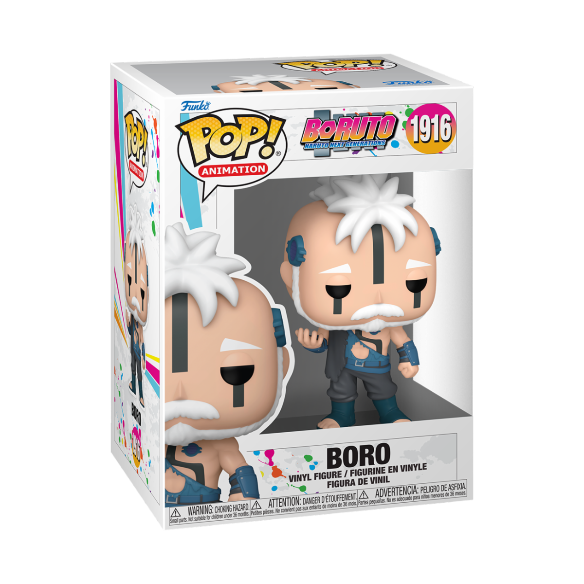 BORUTO: NARUTO NEXT GENERATION - POP FUNKO VINYL FIGURE 1916 BORO​ 9CM