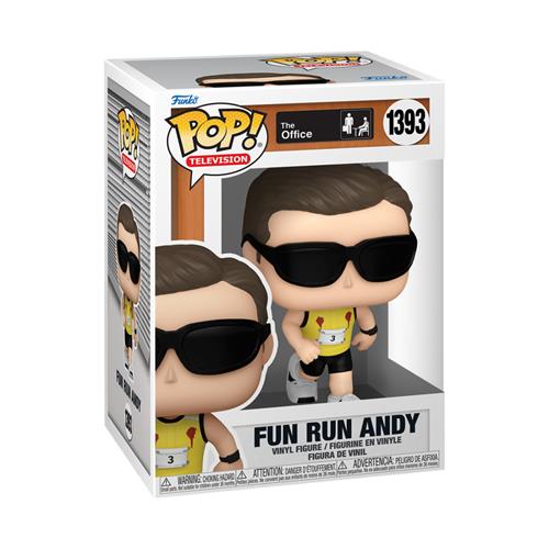 THE OFFICE - POP FUNKO VINYL FIGURE 1393 FUN RUN ANDY 9CM