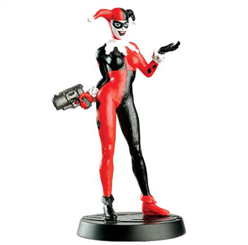 DC FIGURE & MAGAZINE - HARLEY QUINN 9CM