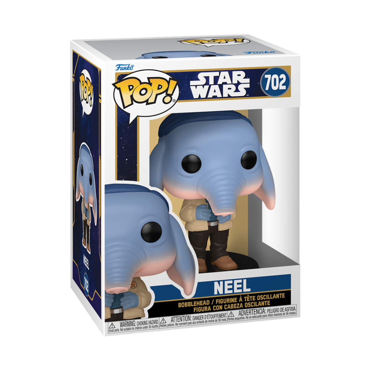 STAR WARS: SKELETON CREW - POP FUNKO VINYL FIGURE 702 NEEL 9CM