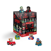 SPOOKY RIDES WARNER BROS - MYSTERY MINI BLIND BOX - 12PZ DISPLAY 8CM