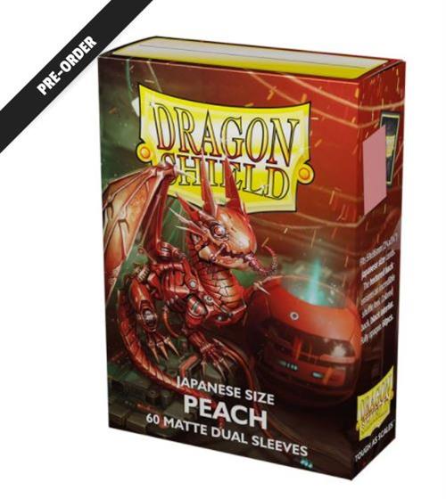 AT-15153 - 60 JAPANESE SIZE MATTE DUAL SLEEVES - PEACH PIIP