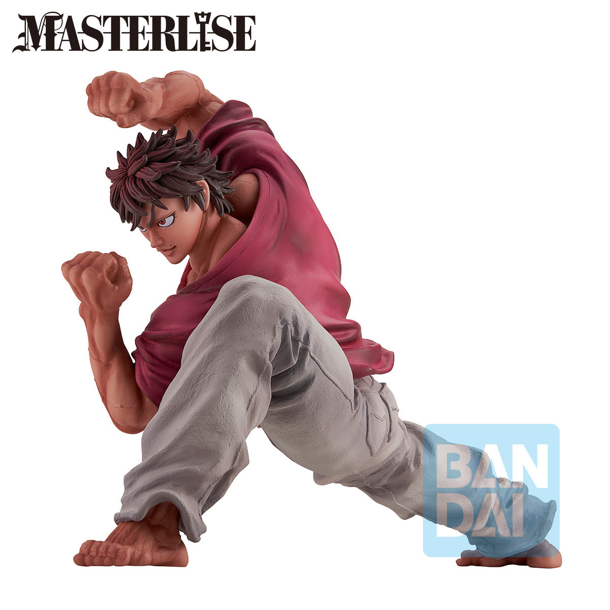 68485 - BAKI - ICHIBANSHO FIGURE FROM ICHIBAN KUJI THE WORLD CAN BE CHANGED WITH ONE FIST - BAKI HANMA - STATUA 12CM