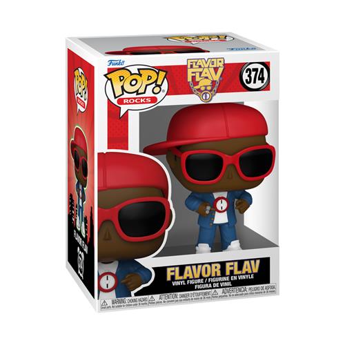 ROCKS: FLAVOR FLAV - POP FUNKO VINYL FIGURE 374 FLAVOR FLAV 9CM