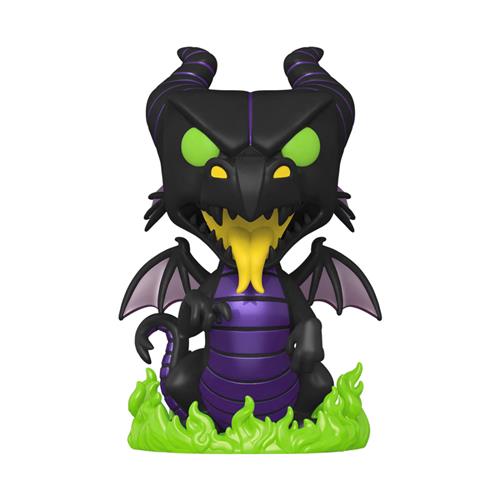 DISNEY: VILLAINS - POP FUNKO JUMBO VINYL FIGURE 1106 MALEFICENT DRAGON 25CM