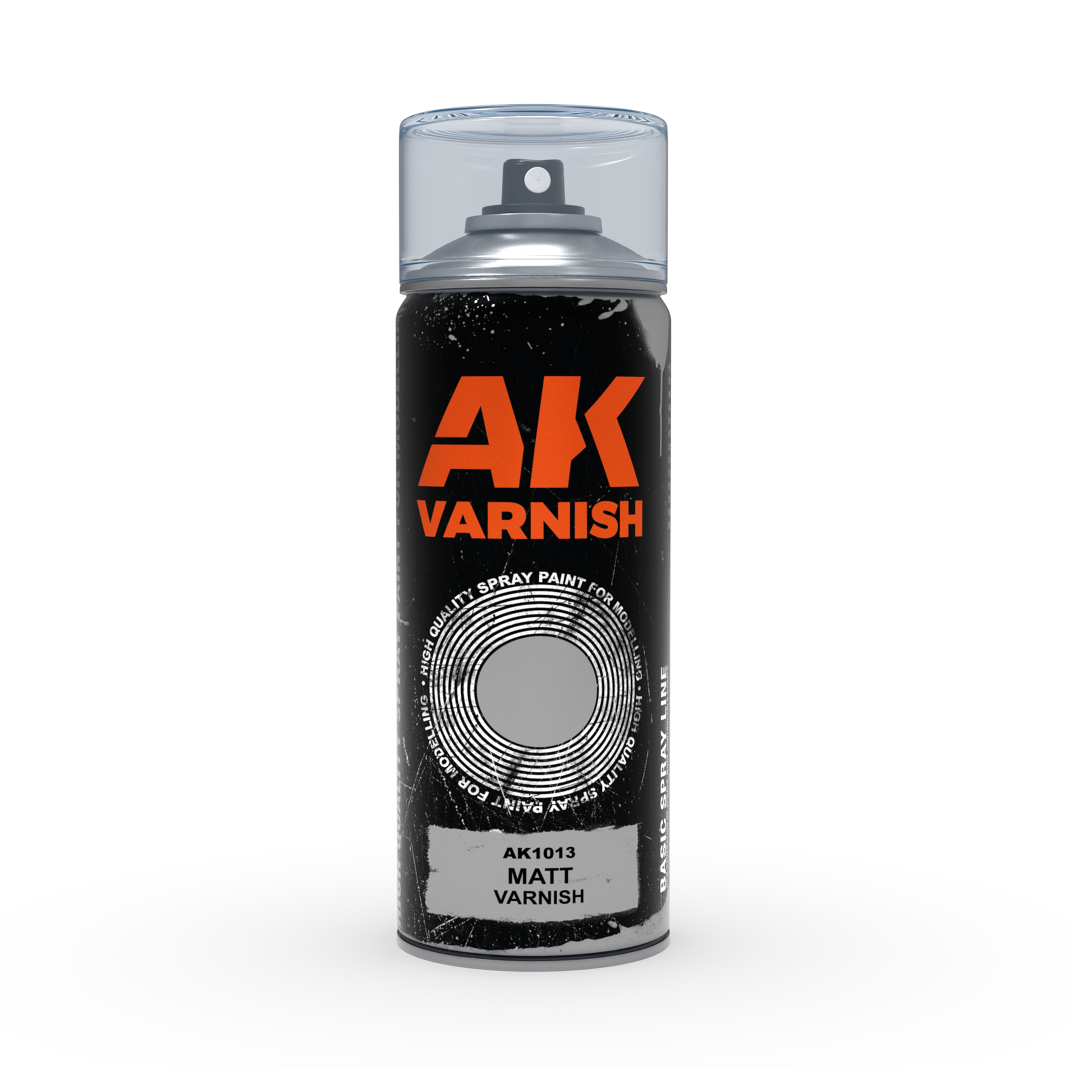 AK1013 - SPRAY - MATT VARNISH - 400 ML
