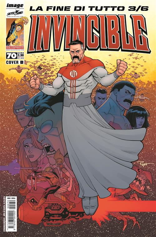 INVINCIBLE 70 - COVER B