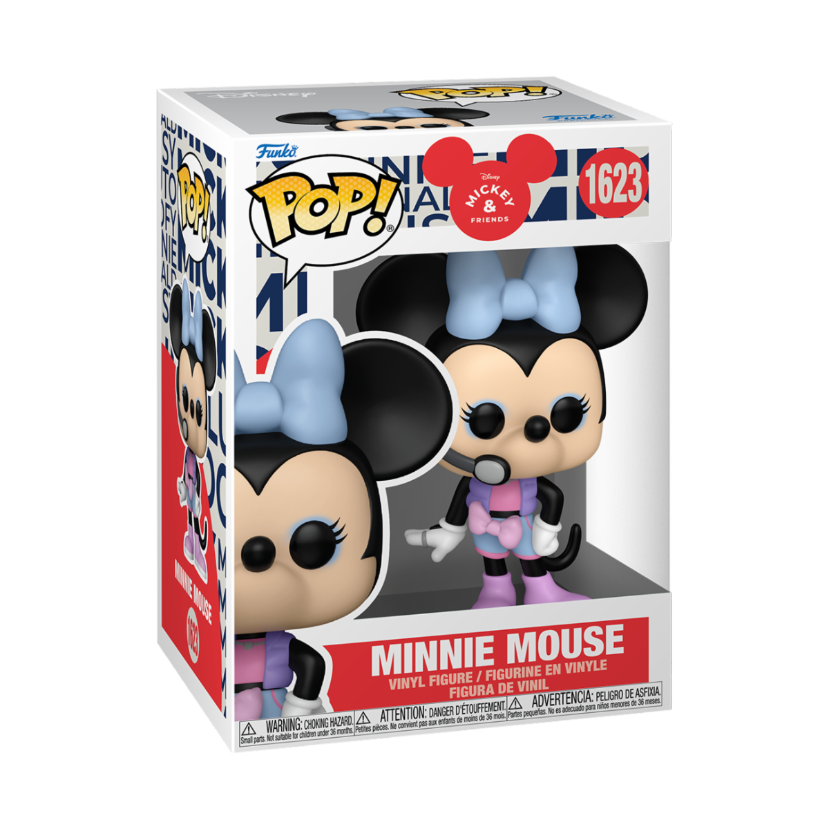 DISNEY: MICKEY MOUSE - POP FUNKO VINYL FIGURE 1623 MINNIE MOUSE (KPOP) 9CM