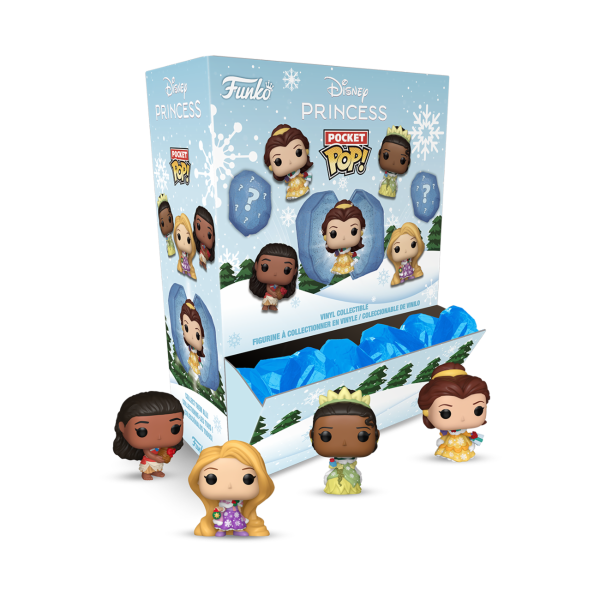 DISNEY: PRINCESS - POCKET POP VINYL FIGURE - CHARACTERS - PEZZO SINGOLO