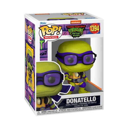 TEENAGE MUTANT NINJA TURTLES - POP FUNKO VINYL FIGURE 1394 DONATELLO 9CM
