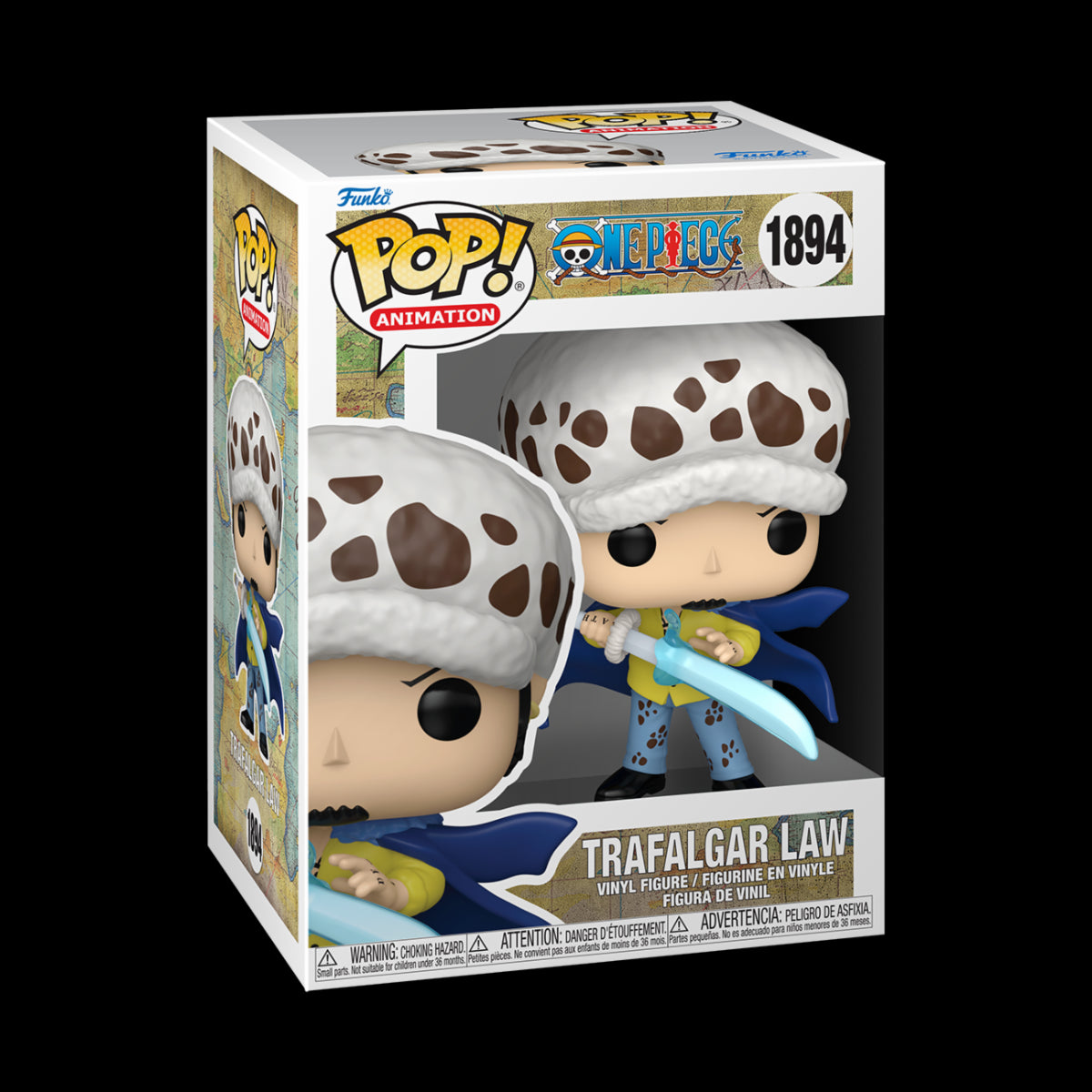 ONE PIECE - POP FUNKO VINYL FIGURE 1894 LAW W/BLUE ANESTHESIA 9CM