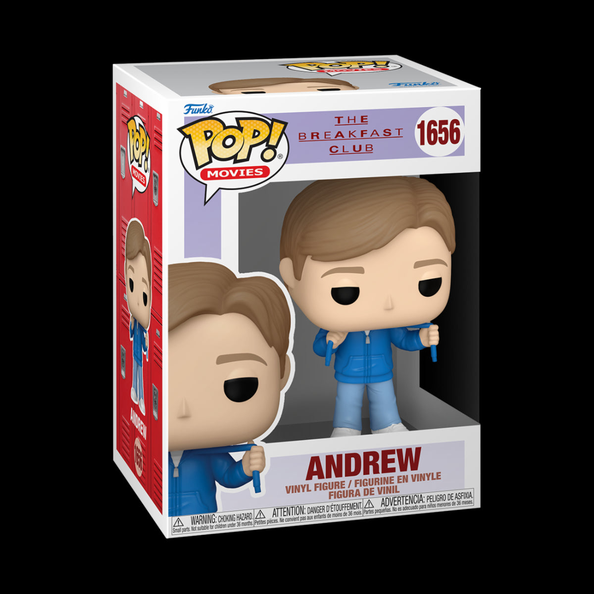 THE BREAKFAST CLUB - POP FUNKO VINYL FIGURE 1656 ANDREW 9CM