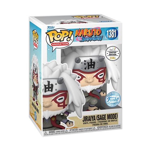 NARUTO SHIPPUDEN - POP FUNKO VINYL FIGURE 1381 SAGE MODE JIRAYA 9CM GA EXCL