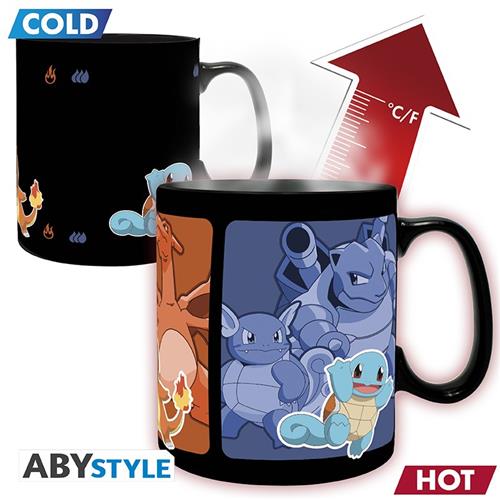 ABYMUGA341 - POKEMON - HEAT CHANGE MUG 460ML - EVOLVE