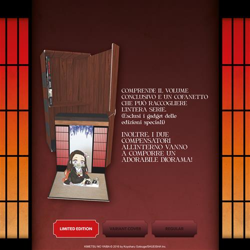 DEMON SLAYER - KIMETSU NO YAIBA 23 - LIMITED EDITION CON BOX