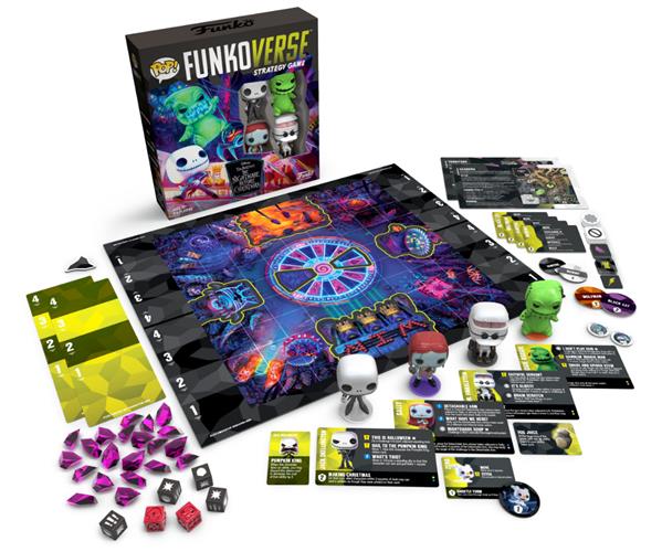 POP FUNKOVERSE - THE NIGHTMARE BEFORE CHRISTMAS STRATEGY GAME - SET BASE - ENG