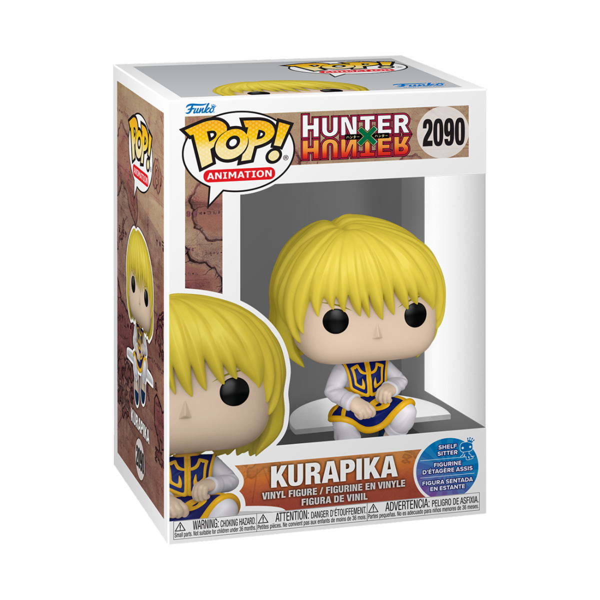 HUNTER X HUNTER - POP FUNKO VINYL FIGURE 2090 KURAPIKA (SIT) 9CM