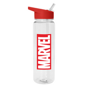 PDB27856 - MARVEL - BOTTIGLIA DA VIAGGIO IN PLASTICA - LOGO