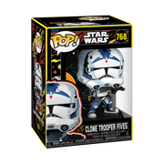 STAR WARS: CLONE WARS - POP FUNKO VINYL FIGURE 768 FIVES (RETRO) 9CM