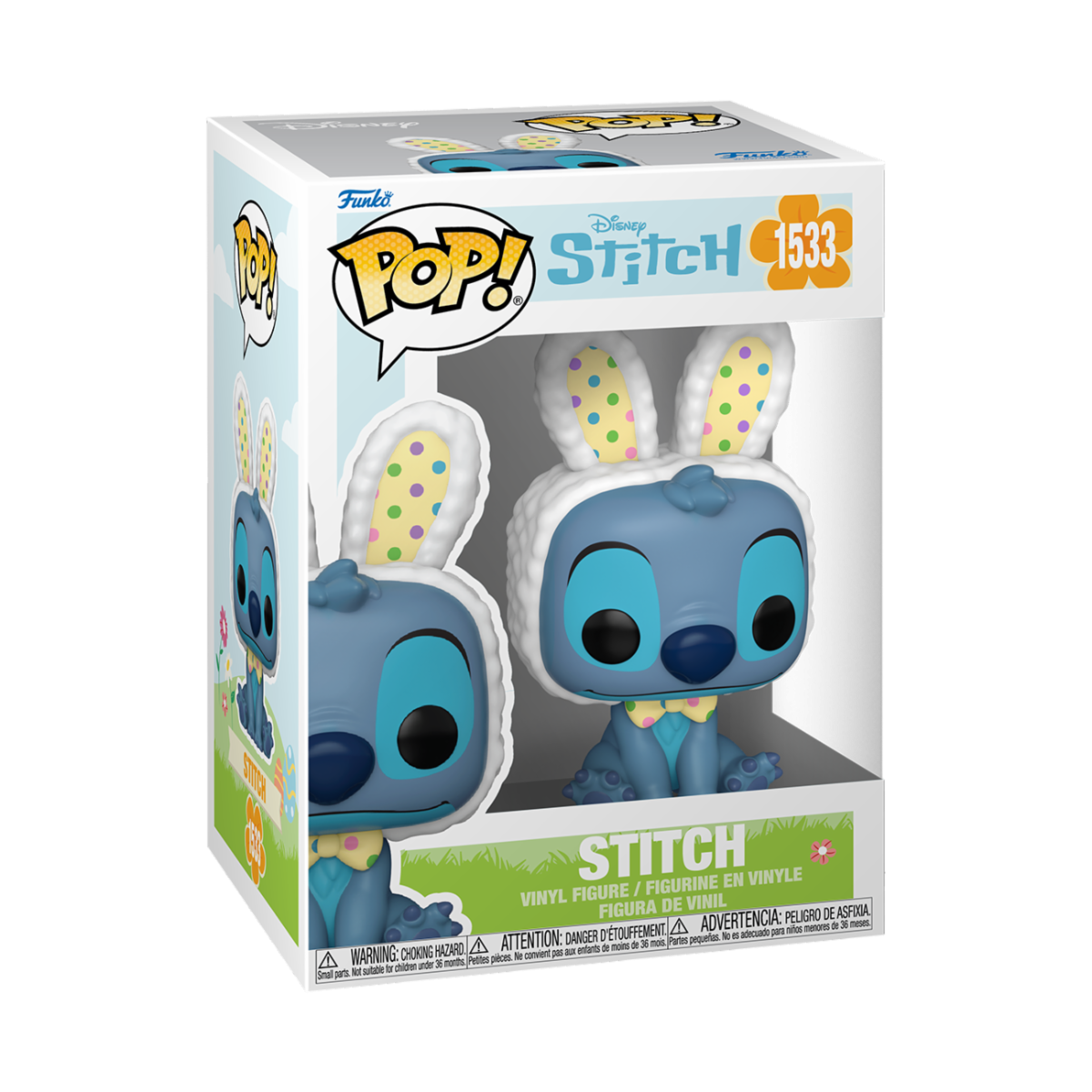 DISNEY: LILO & STITCH - POP FUNKO VINYL FIGURE 1533 STITCH 9CM