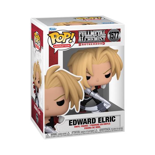 FULLMETAL ALCHEMIST: BROTHERHOOD - POP FUNKO VINYL FIGURE 1577 EDWARD ELRIC W/BLADE 9CM