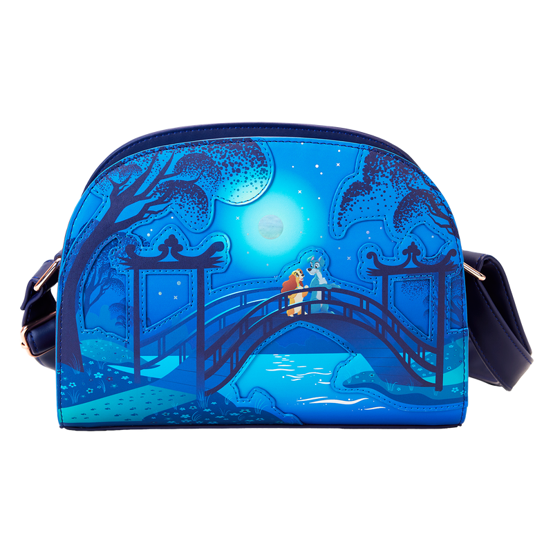 DISNEY - LADY AND THE TRAMP: 70TH ANNIVERSARY - BORSA A TRACOLLA - LADY AND THE TRAMP