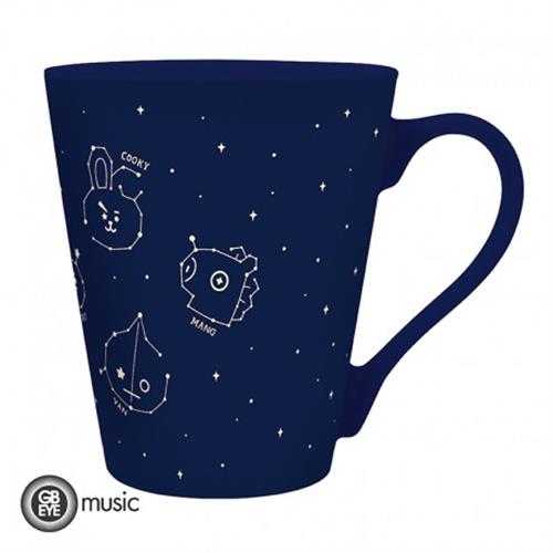 GBYMUG037 - BT21 - TAZZA 250ML - CONSTELLATION
