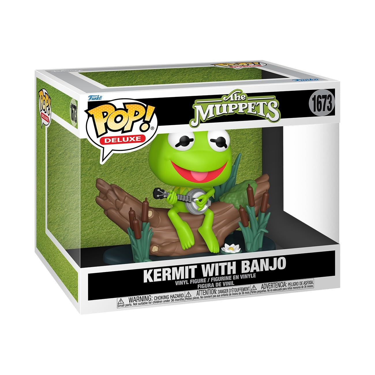 MUPPETS - POP FUNKO DELUXE VINYL FIGURE 1673 KERMIT WITH BANJO