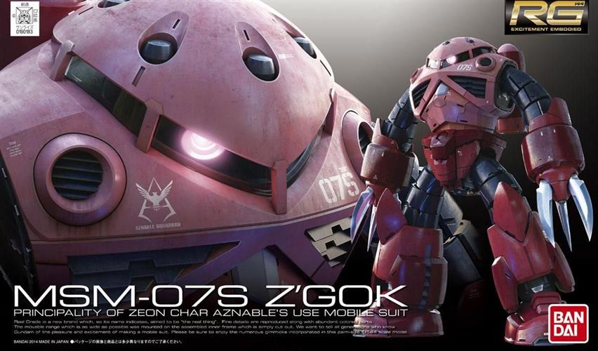 MK61601 - REAL GRADE - Z'GOK CHAR CUSTOM - MODEL KIT 1/144