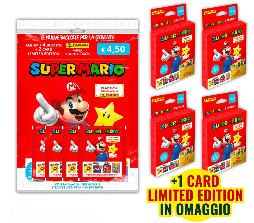 SUPER MARIO STICKER COLLECTION - ECOBLISTER