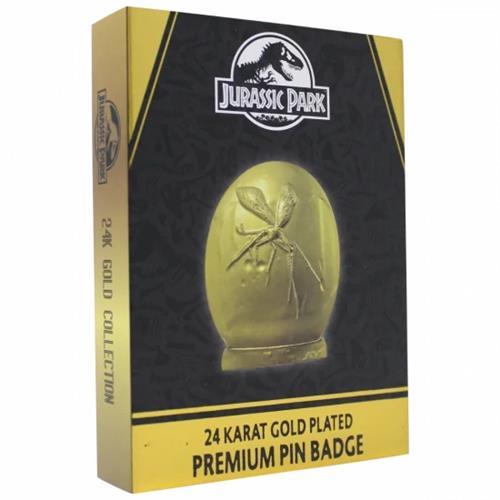 UV-JP126 - JURASSIC PARK - PIN BADGE GOLD PLATED XL - DNA