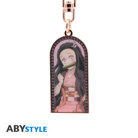 ABYKEY636 - DEMON SLAYER - KEYCHAIN LENTICULAR - NEZUKO S2