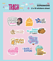 SET STICKER - TRASH 2