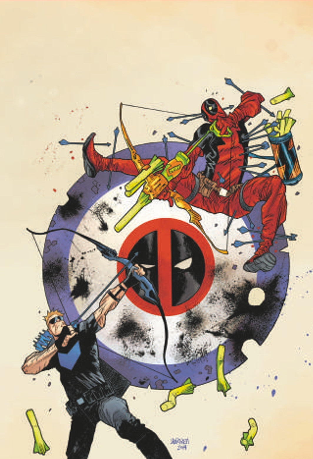 DEADPOOL VS OCCHIO DI FALCO