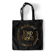 THE LORD OF THE RINGS - TOTE BAG - LOR08595TBBOS - GOLD FOIL