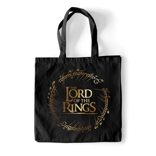 THE LORD OF THE RINGS - TOTE BAG - LOR08595TBBOS - GOLD FOIL
