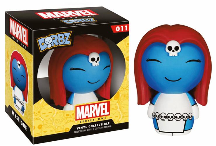 MARVEL SUGAR DORBZ SERIE 1 - 011 MYSTIQUE 8 CM
