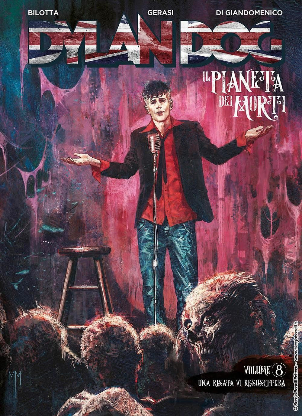 DYLAN DOG - IL PIANETA DEI MORTI 8 - UNA RISATA VI RESUSCITERA'