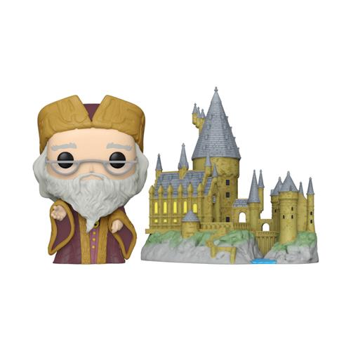 HARRY POTTER ANNIVERSARY - POP TOWN VINYL FIGURE 27 DUMBLEDORE W/ HOGWARTS