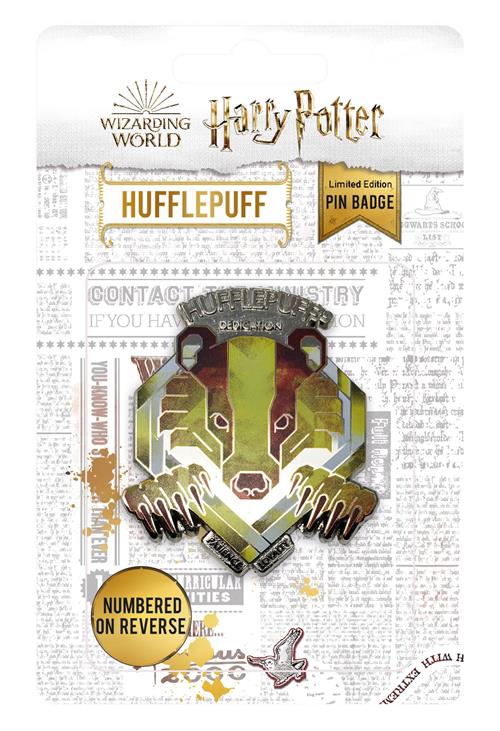 THG-HP10 - HARRY POTTER - PIN BADGE - HUFFLEPUFF