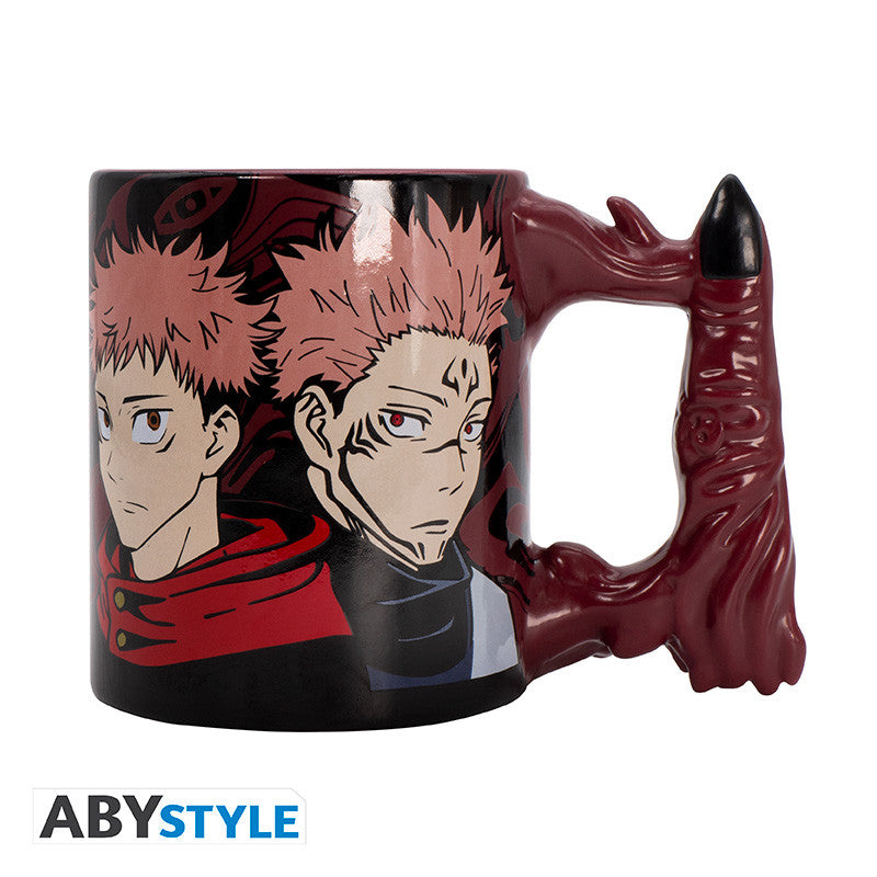 ABYMUGA458 - JUJUTSU KAISEN - MUG 3D HANDLE - SUKUNA'S FINGER