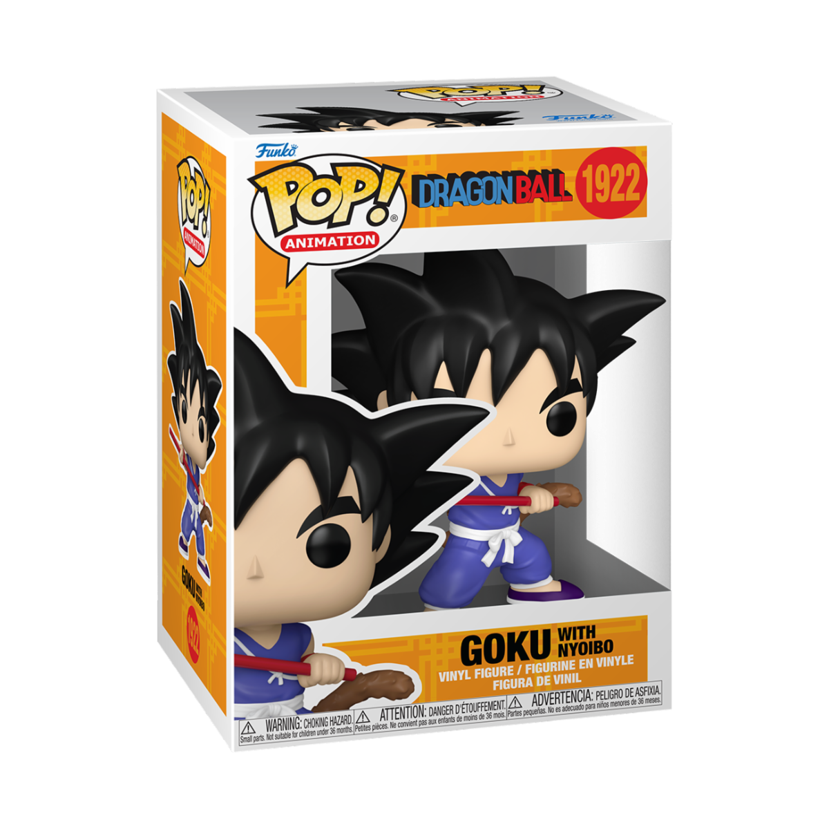 DRAGON BALL - POP FUNKO VINYL FIGURE 1922 GOKU (NYOIBOU) 9CM