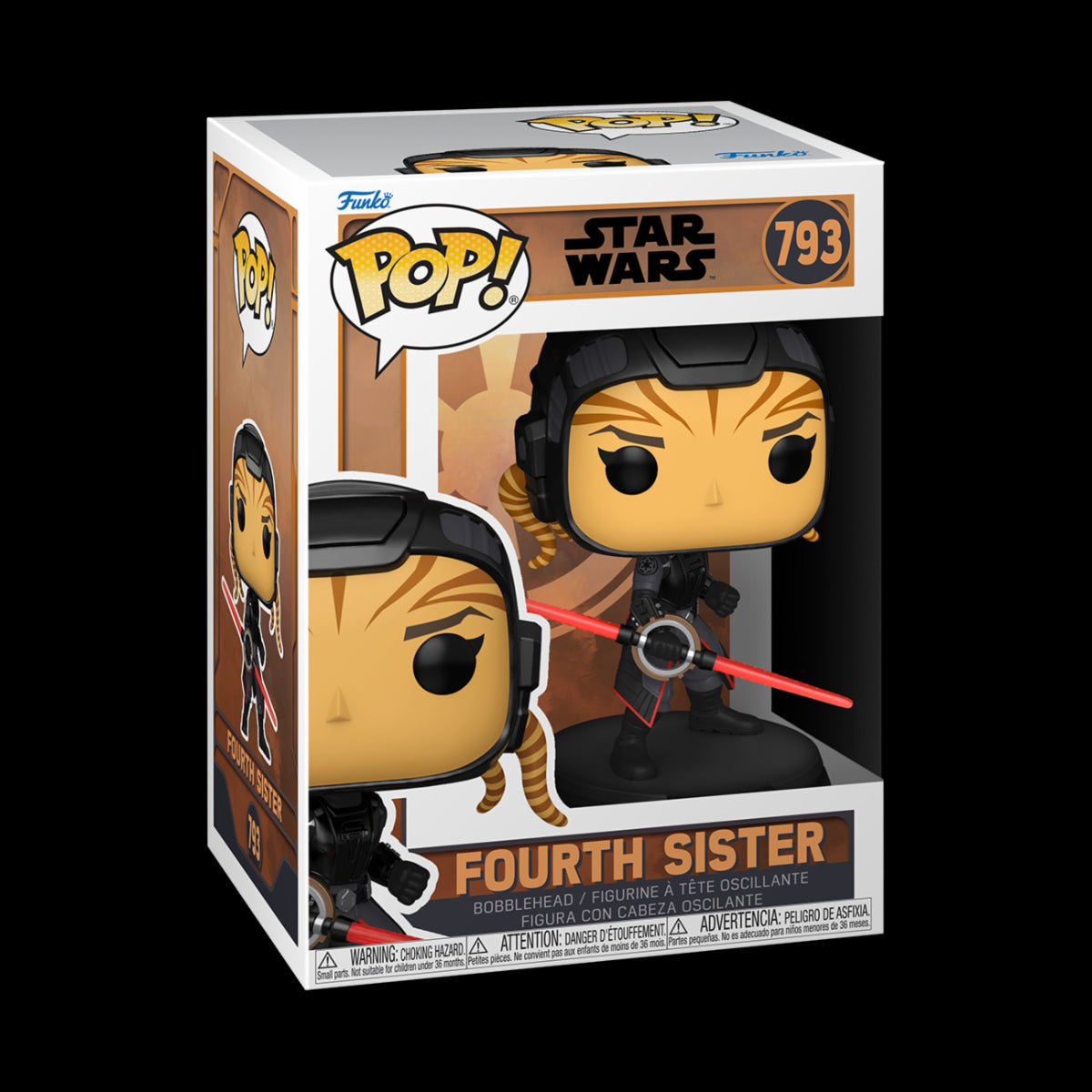 STAR WARS: TALES OF THE EMPIRE - POP FUNKO VINYL FIGURE 793 FOURTH SISTER 9CM