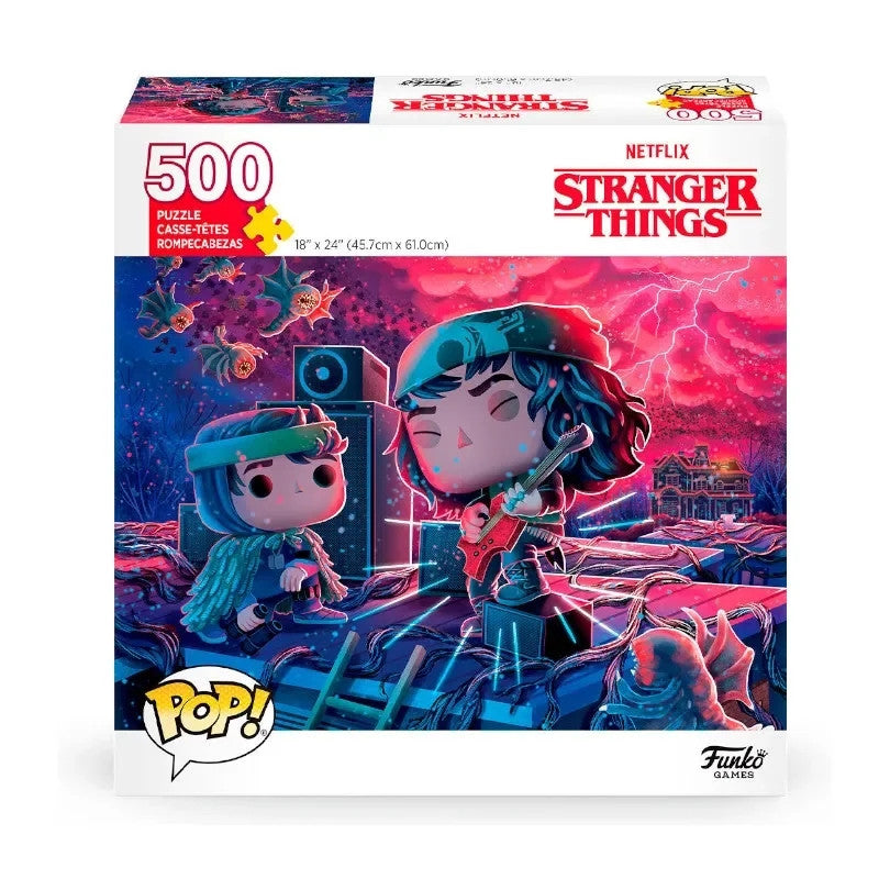 STRANGER THINGS - POP FUNKO PUZZLE - EDDIE W/GUITAR (500PZ)