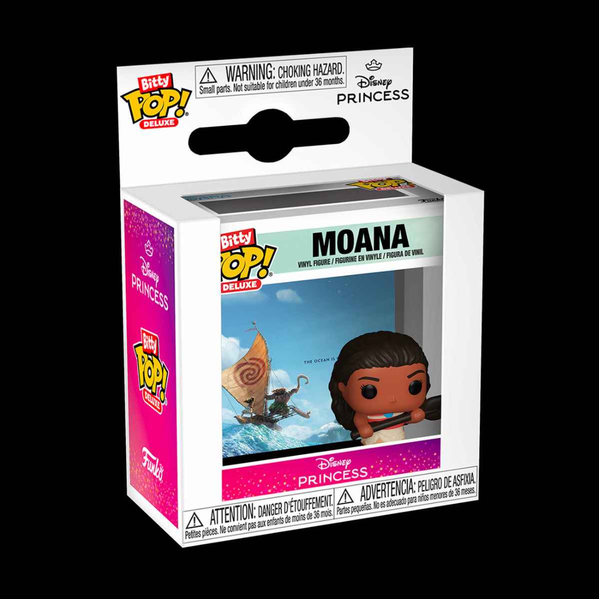 85687 - DISNEY: MOANA - POP FUNKO BITTY DELUXE VINYL FIGURE - MOANA SHIP W/M
