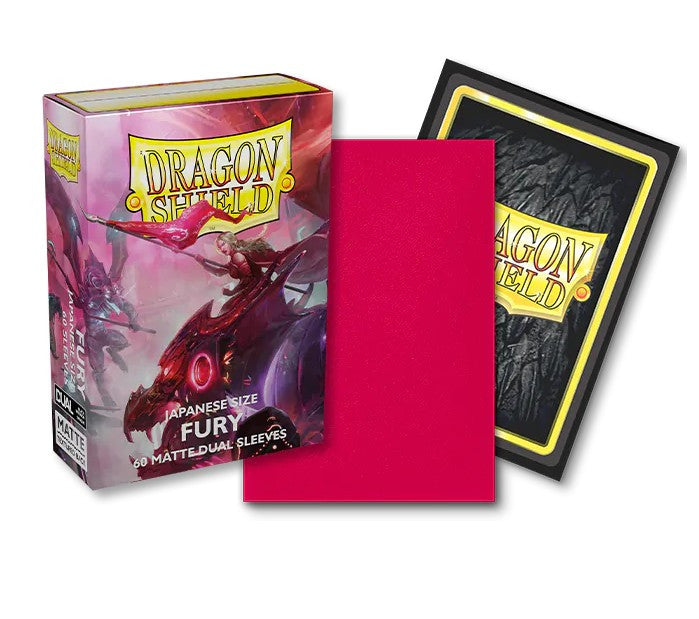 AT-15155 - 60 JAPANESE SIZE MATTE DUAL SLEEVES - FURY 'ALARIA, COMMONWEALTH CHAMPION'